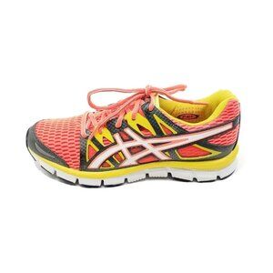 ASICS Gel Blur 33 Running Shoes Coral Yellow Black Womens Size 39 US 7.5